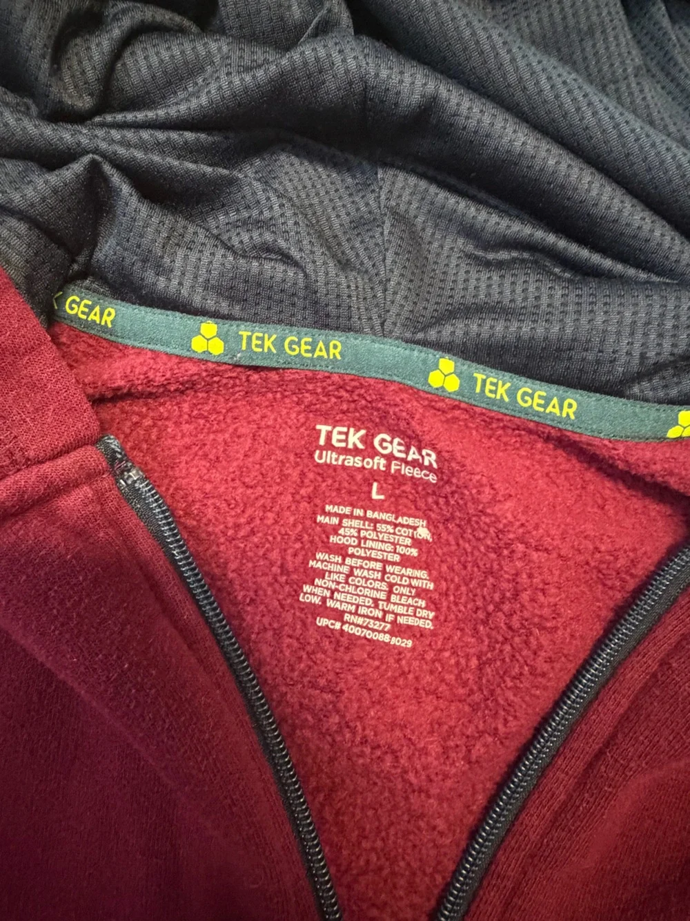 Kid’s Tek Gesr Zip Front Sweatshirt